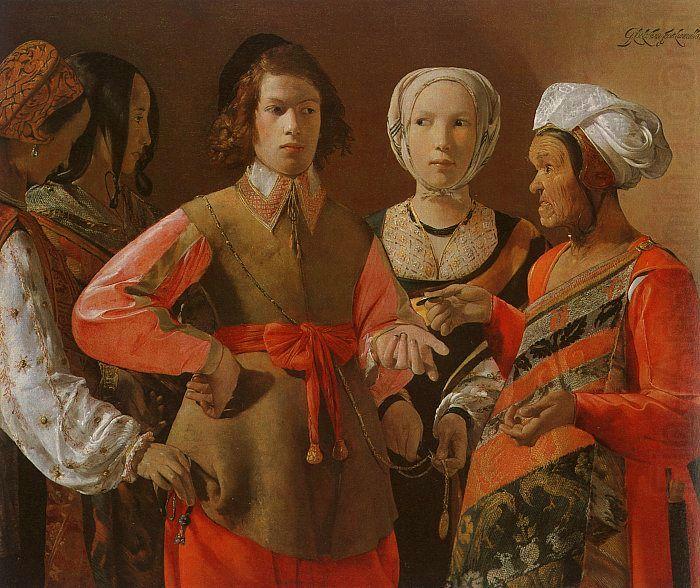 Georges de La Tour The Fortune Teller china oil painting image